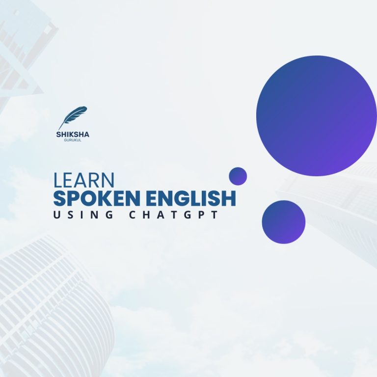 Learn Spoken English Using ChatGpt